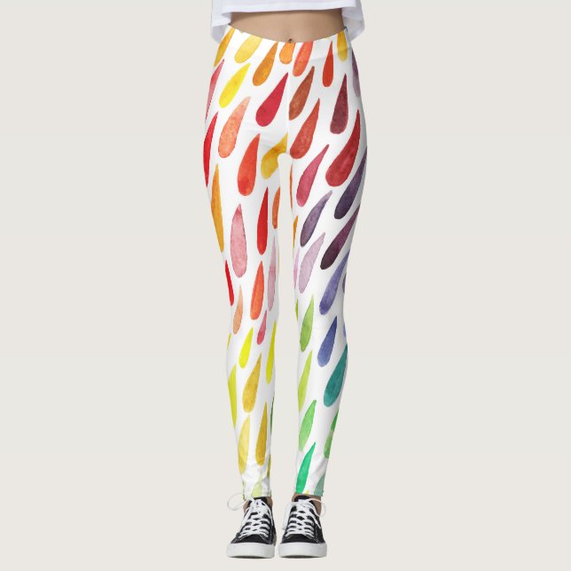 Farbiges Set Leggings (Vorderseite)