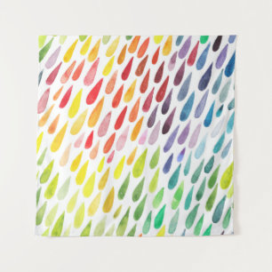 Farbiges Set Wandteppich