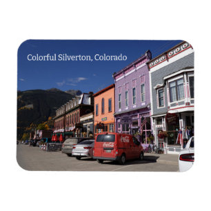 Farbiges Silverton, Colorado Magnet