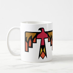 Farbiges Thunderbird-Design Kaffeetasse