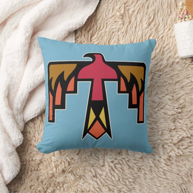Farbiges Thunderbird-Design Kissen (Decke)