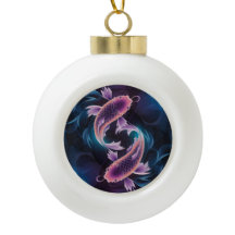 Farbiges und lichtdurchlässiges exotisches Fischaq