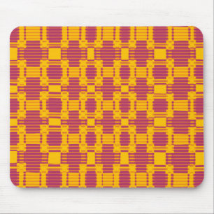 Farbiges, verschwommenes, kariertes Muster Mousepad