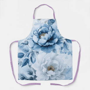 Farbiges Vintage-Blumenmuster-Küchenschürze Schürze