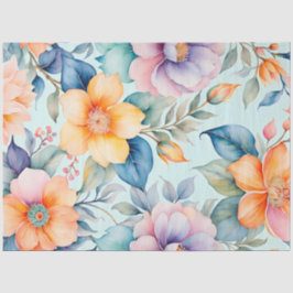 Farbiges Vintages Stofftafelpapier Seidenpapier