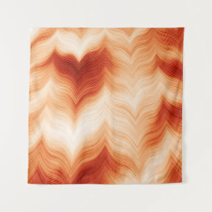 Farbiges waagerechtes Muster Wandteppich