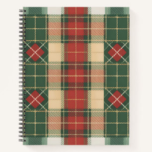 Farbiges Weihnachtsnotizbuch – Festliches Winterde Notizbuch