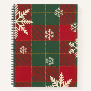 Farbiges Weihnachtsnotizbuch – Festliches Winterde Notizbuch