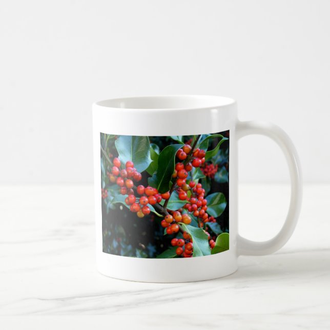 farbiges Wintergeschenk Kaffeetasse (Rechts)