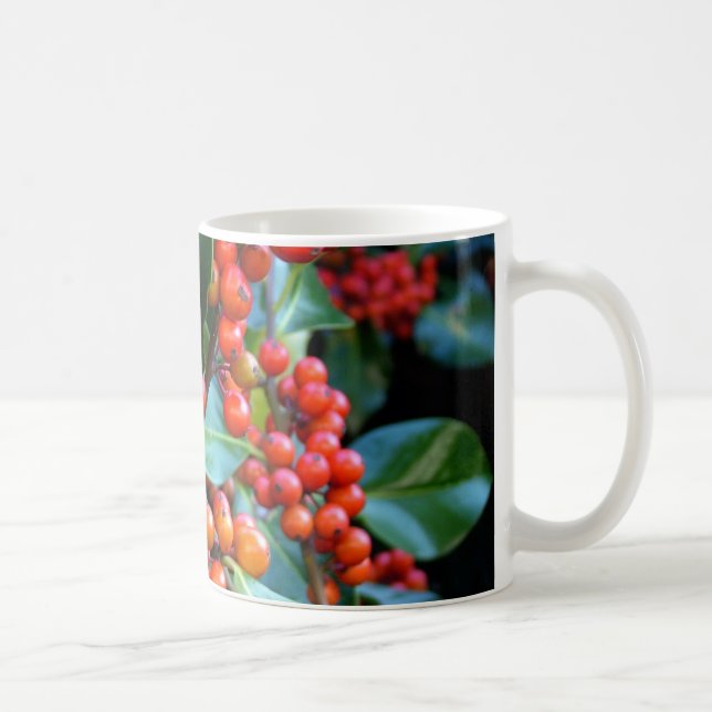 farbiges Wintergeschenk Tasse (Rechts)