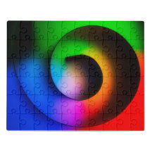 Farbiges wirres Puzzle