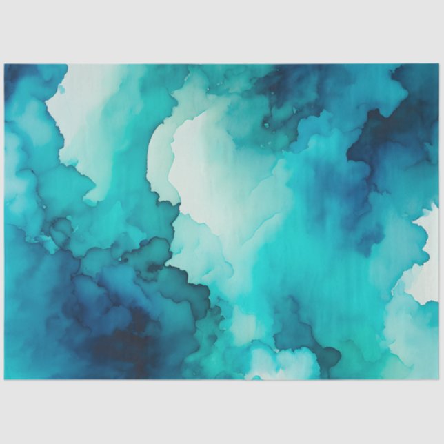 Farbiges Zwirn-Papier Seidenpapier (Vorderseite)