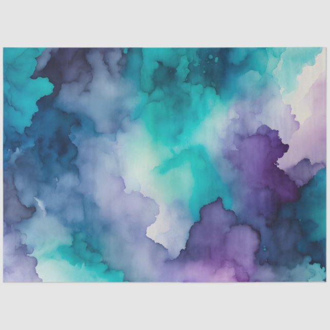 Farbiges Zwirn-Papier Seidenpapier (Vorderseite)