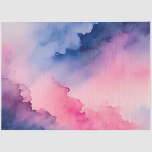 Farbiges Zwirn-Papier Seidenpapier (Vorderseite)