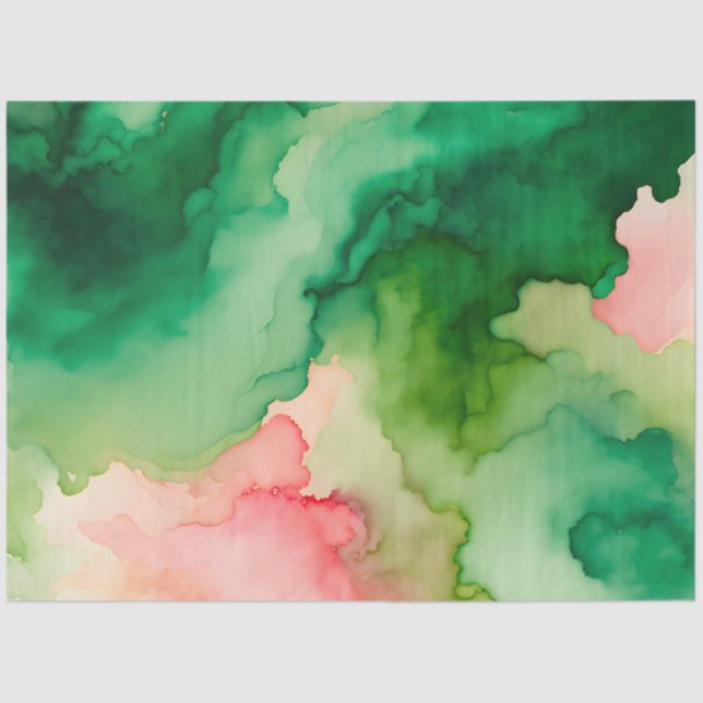 Farbiges Zwirn-Papier Seidenpapier (Vorderseite)