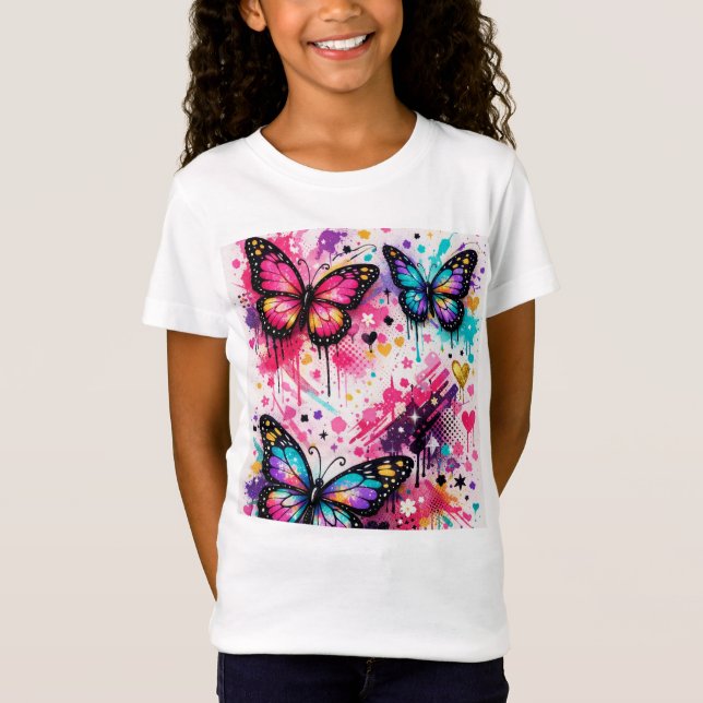 Farbintensive Traumdesign  T-Shirt (Vorderseite)
