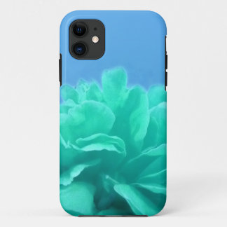 Farbintensives Blau Grün Floral Case-Mate iPhone Hülle
