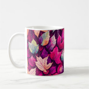 Farbintensives Herbstlaub-Muster-68218 Kaffeetasse