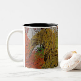Farbinvasion Zweifarbige Tasse