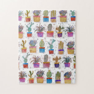 Farbkaktmuster Puzzle