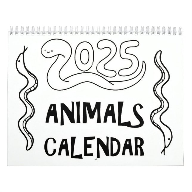 Farbkalender 2025 kalender (Titelbild)