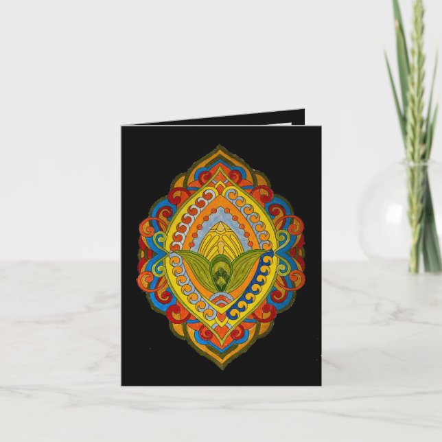 Farbkarte Dankeskarte (Vorderseite)