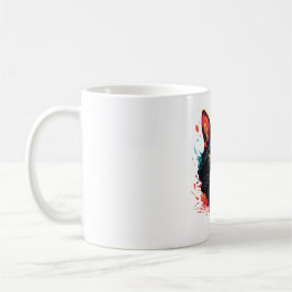 Farbkatze Kaffeetasse