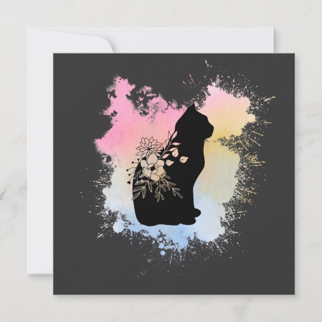 Farbkatzenkarte (Vorderseite)