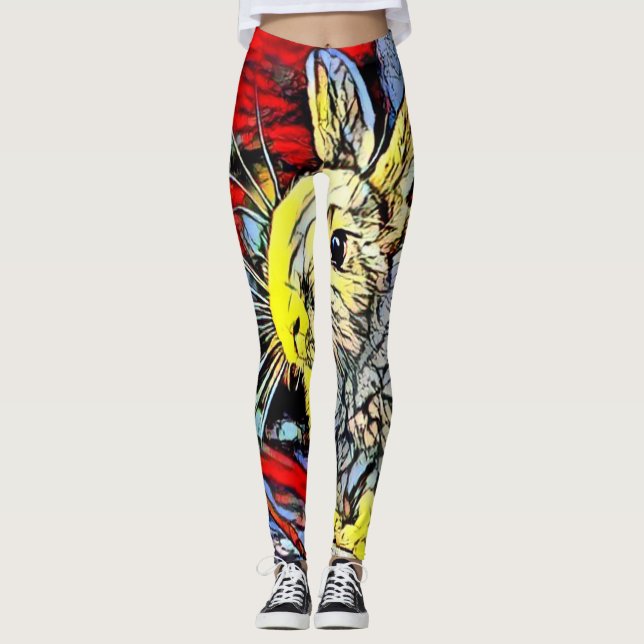 Farbkick Leggings (Vorderseite)