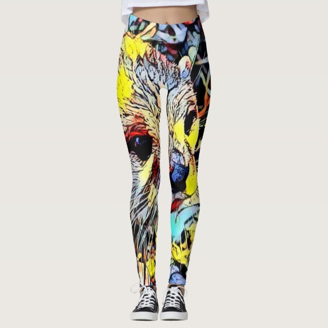 Farbkick - Otter Leggings (Vorderseite)