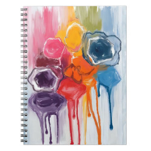 Farbklecks   Aquarellkünstler Malerei Notizblock