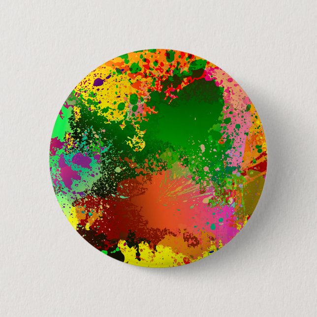 Farbklecks Button (Vorderseite)