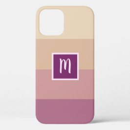 Farbkombination in Beige und Lila Case-Mate iPhone Hülle