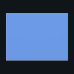 Farbkornblumenblau Postkarte<br><div class="desc">Farbkornblume blau 6495ED</div>