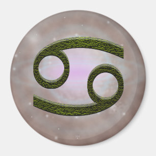 Farbkrebs auswählen Zodiac Astrologisches Zeichen Magnet