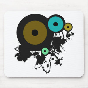 Farbkreise! Einzigartiges Grafikdesign! Mousepad