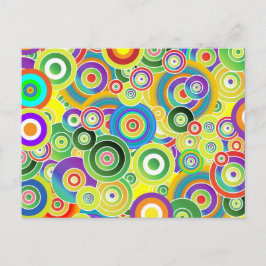 Farbkreise Postkarte