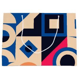 Farbkreisgeometrie Große Geschenktüte