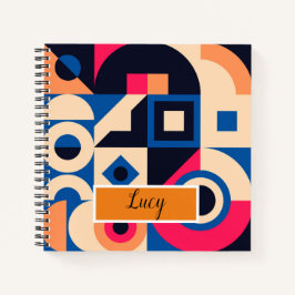 Farbkreisgeometrie Notizbuch