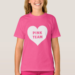 Farbkrieg Rosa Team-Shirt T-Shirt