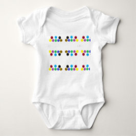 Farbkugeln Baby Strampler