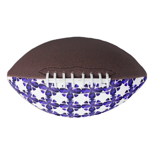 Farbkunst, blau football (Vorderseite)
