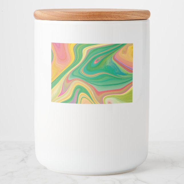 Farbkunst Lebensmitteletikett (Vorderseite)
