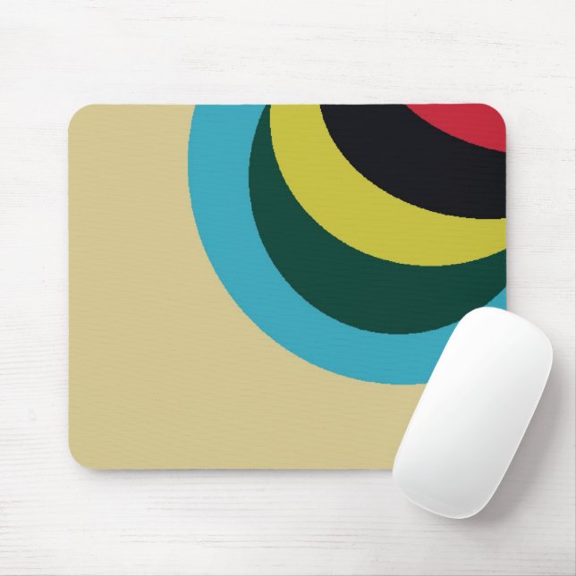 Farbkurven Mousepad (Mit Mouse)