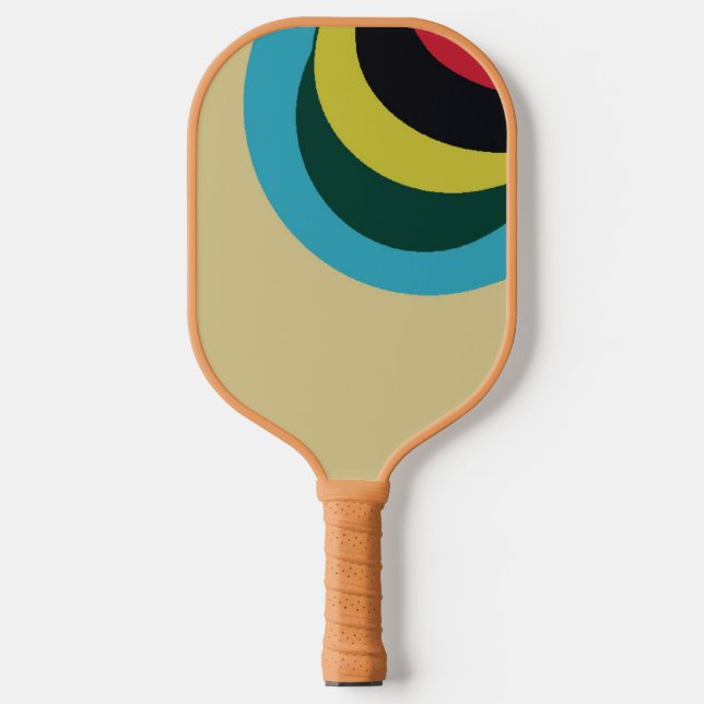 Farbkurven Pickleball Schläger (Vorderseite)