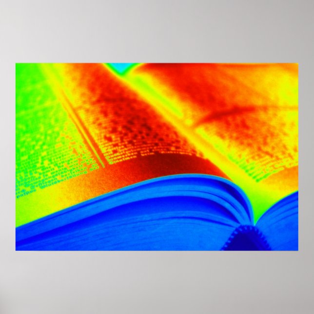 Farblesen Poster (Vorne)