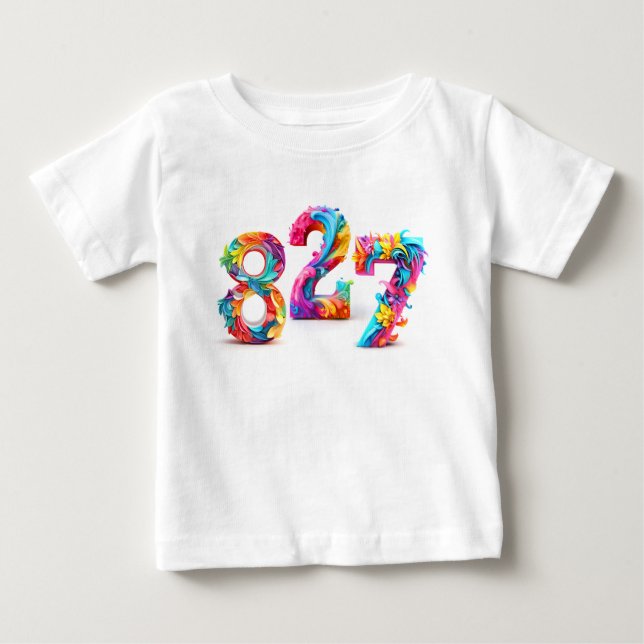 Farblich 827 baby t-shirt (Vorderseite)