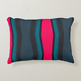 Farblich Abstrakt Dekokissen