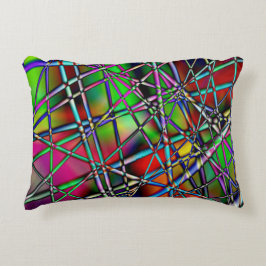 Farblich Abstrakt Dekokissen