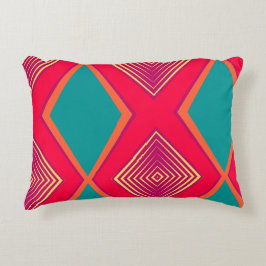 Farblich Abstrakt Dekokissen